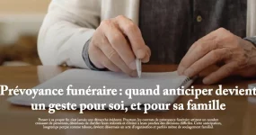 Prévoyance funéraire: quand anticiper devient un geste pour soi, et pour sa famille